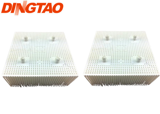 For GT5250 S5200 Cutter Parts Bristle 1.6'' Poly - Round Foot - White 92910002