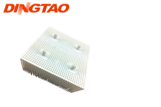 For GT5250 S5200 Cutter Parts Bristle 1.6'' Poly - Round Foot - White 92910002