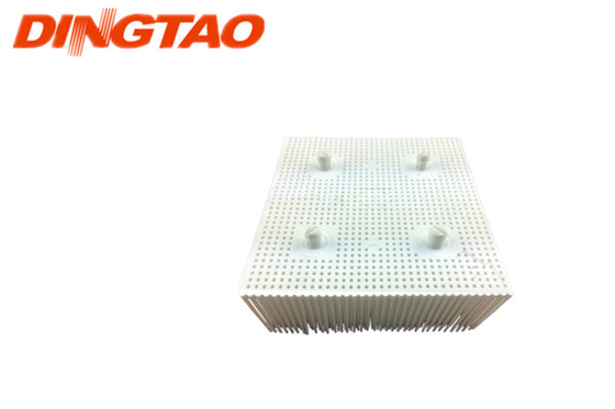 For GT5250 S5200 Cutter Parts Bristle 1.6'' Poly - Round Foot - White 92910002