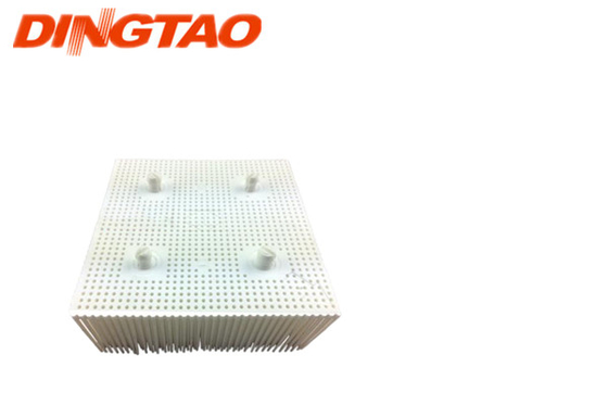 For GT5250 S5200 Cutter Parts Bristle 1.6'' Poly - Round Foot - White 92910002
