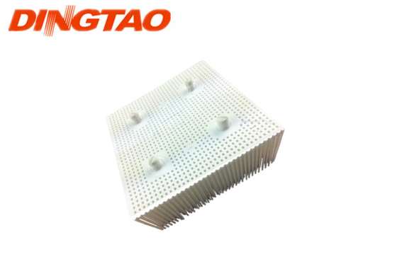 For GT5250 S5200 Cutter Parts Bristle 1.6'' Poly - Round Foot - White 92910002