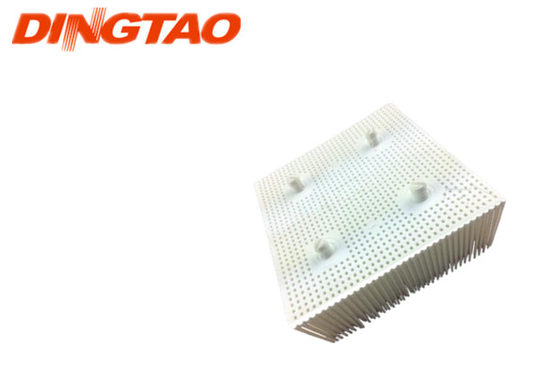 For GT5250 S5200 Cutter Parts Bristle 1.6'' Poly - Round Foot - White 92910002