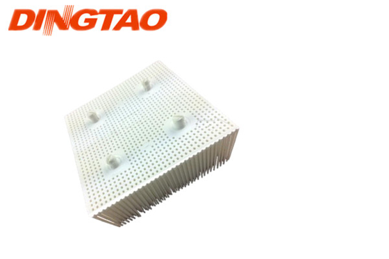 For GT5250 S5200 Cutter Parts Bristle 1.6'' Poly - Round Foot - White 92910002