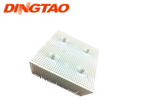 For GT5250 S5200 Cutter Parts Bristle 1.6'' Poly - Round Foot - White 92910002