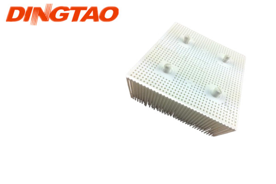 For GT5250 S5200 Cutter Parts Bristle 1.6'' Poly - Round Foot - White 92910002