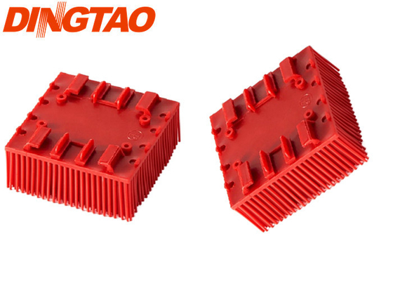 Per Lectra Vector 2500 VT2500 parti di taglio 130298 703493 Blocco di brille di nylon rosso
